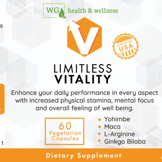 Limitless Vitality Dietary Supplement WG Health & Wellness